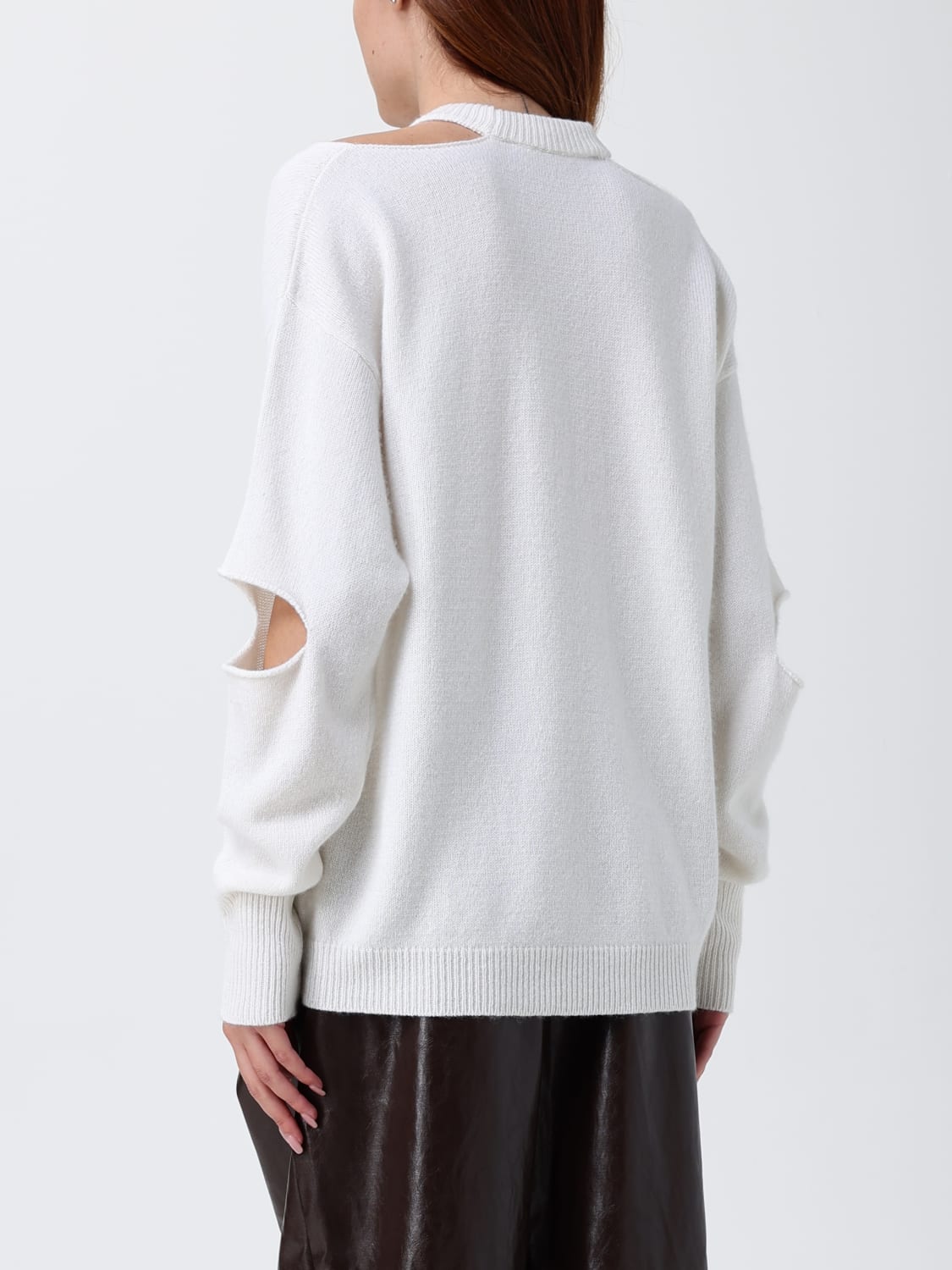 FEDERICA TOSI PULLOVER: Pullover damen Federica Tosi, Weiß - Img 3