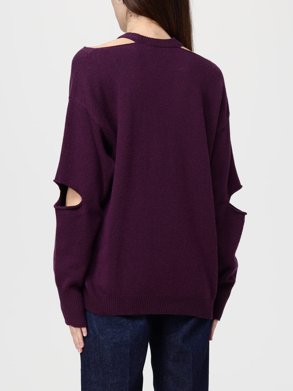 FEDERICA TOSI SWEATER: Sweater woman Federica Tosi, Violet - Img 2