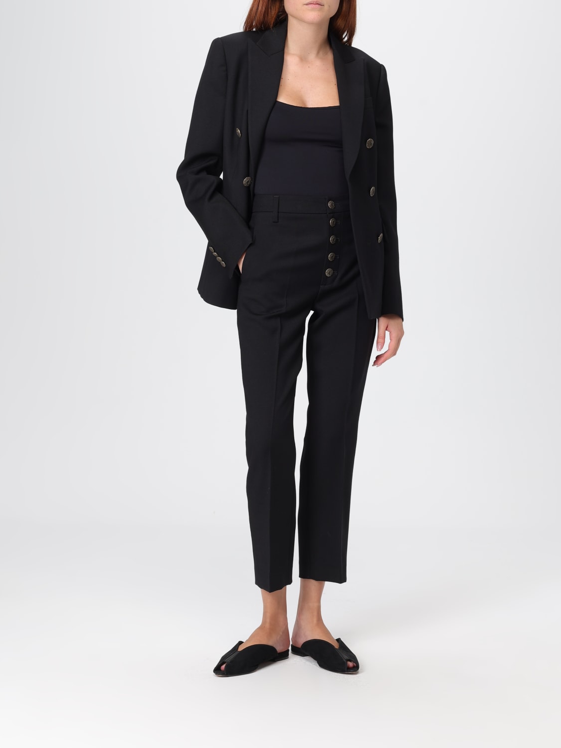 DONDUP PANTS: Pants woman Dondup, Black - Img 2