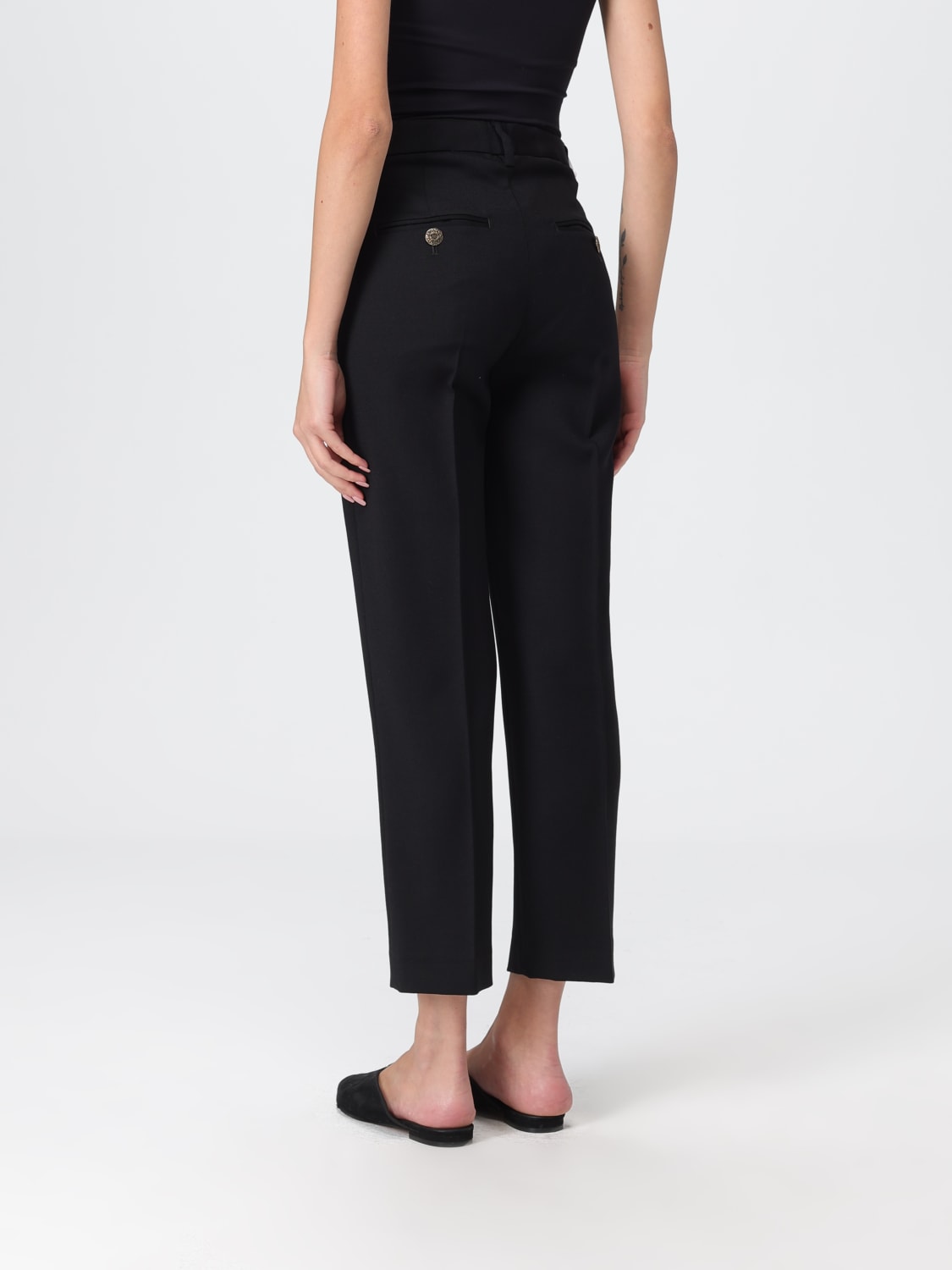 DONDUP PANTS: Pants woman Dondup, Black - Img 3