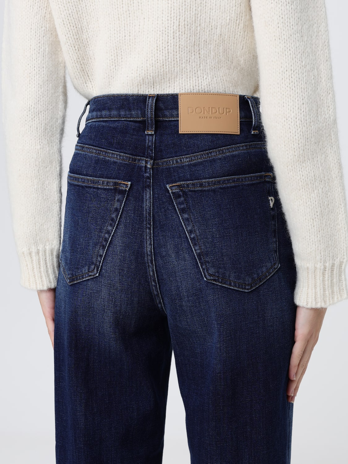 DONDUP VAQUEROS: Pantalón mujer Dondup, Azul Oscuro - Img 3