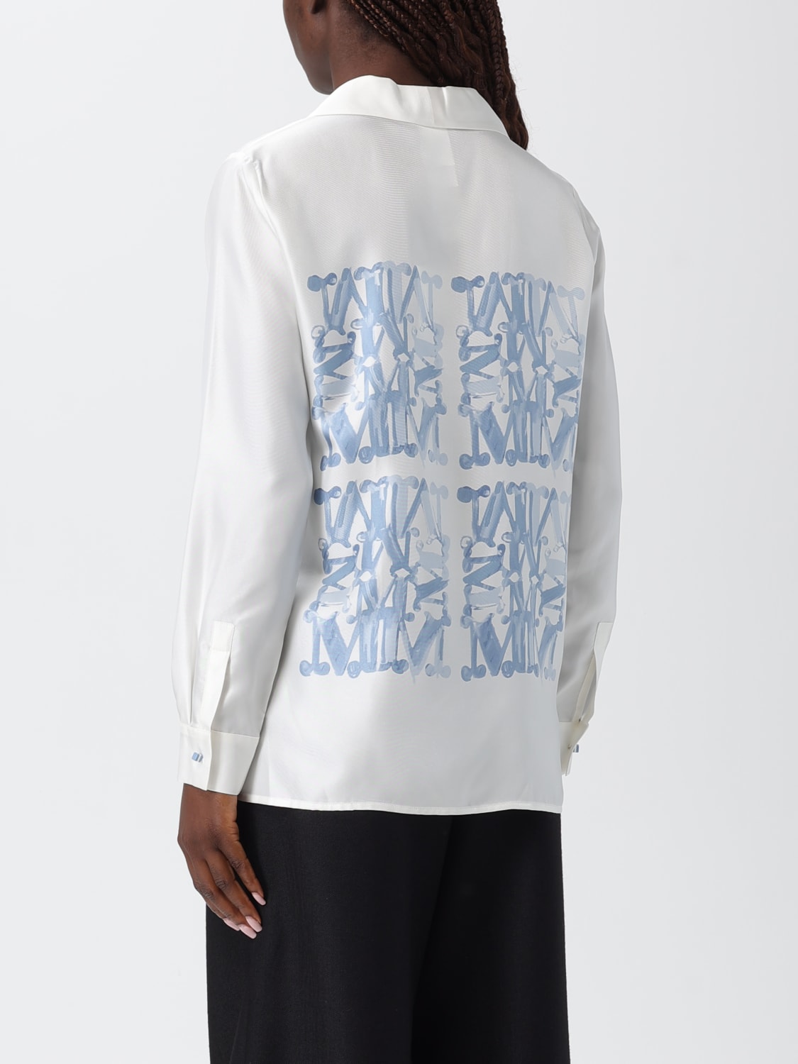 MAX MARA SHIRT: Shirt woman Max Mara, White - Img 3