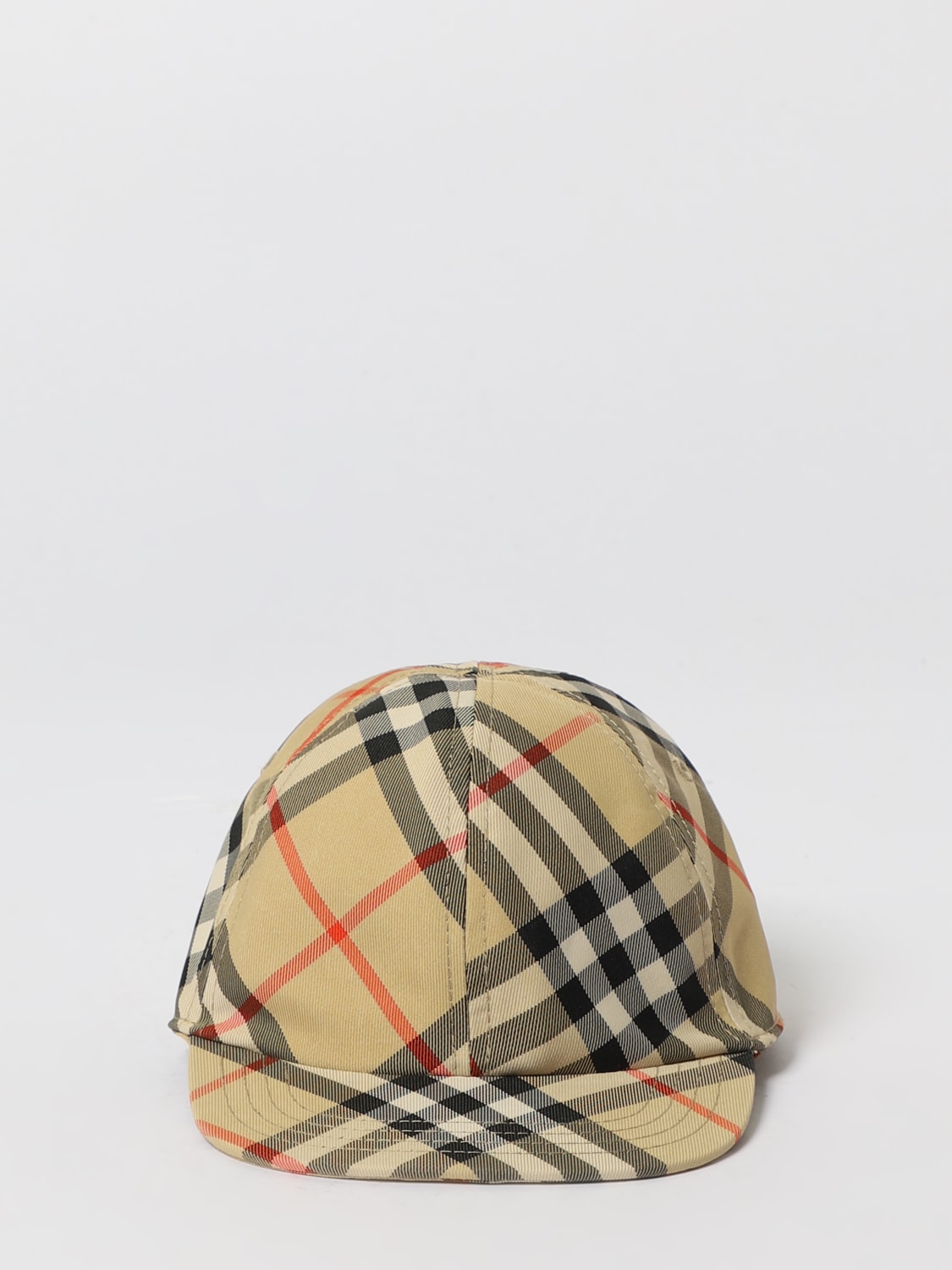 BURBERRY HAT: Hat kid Burberry, Beige - Img 2