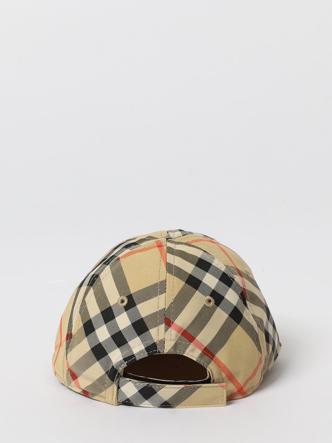 BURBERRY HAT: Hat kid Burberry, Beige - Img 3