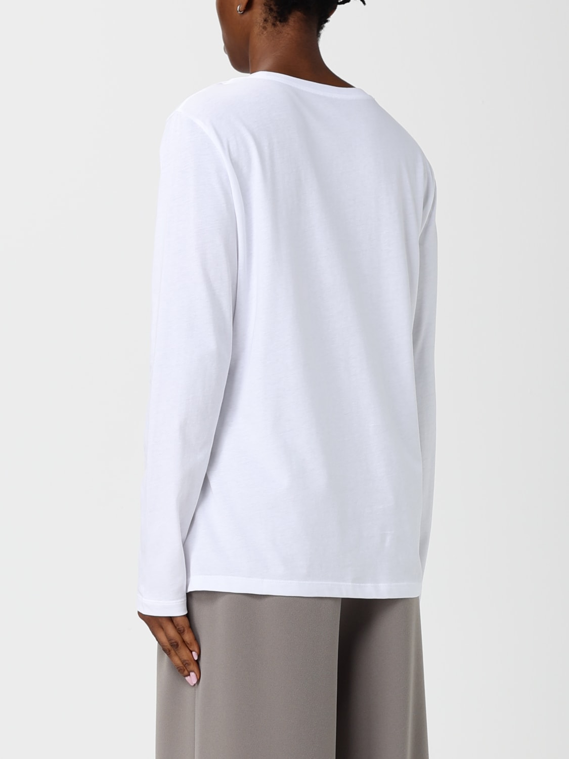 ARMANI EXCHANGE T-SHIRT: T-shirt woman Armani Exchange, White - Img 2