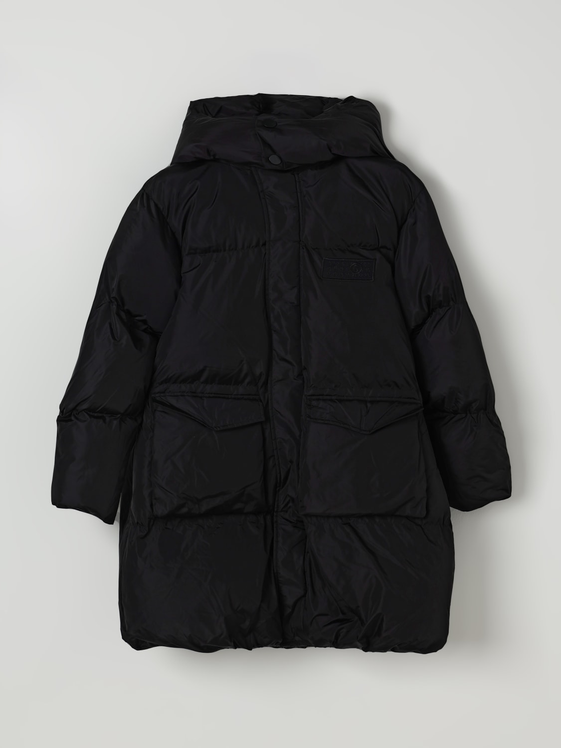MM6 MAISON MARGIELA JACKET: Coat kids Mm6 Maison Margiela, Black - Img 1