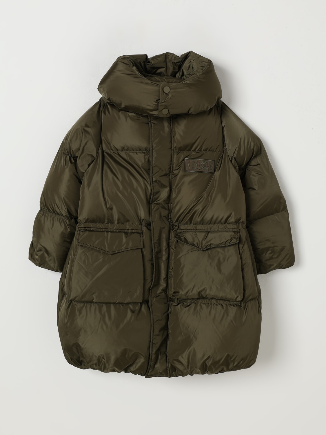 MM6 MAISON MARGIELA JACKET: Coat kids Mm6 Maison Margiela, Green - Img 1