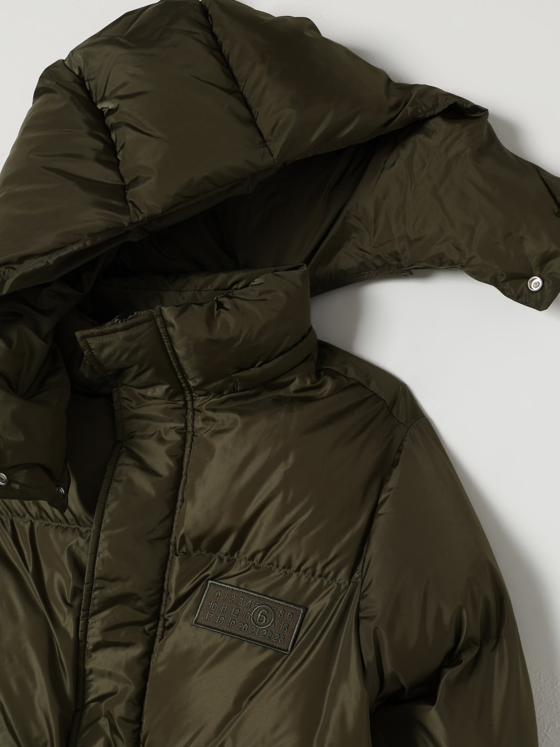 MM6 MAISON MARGIELA JACKET: Coat kids Mm6 Maison Margiela, Green - Img 3