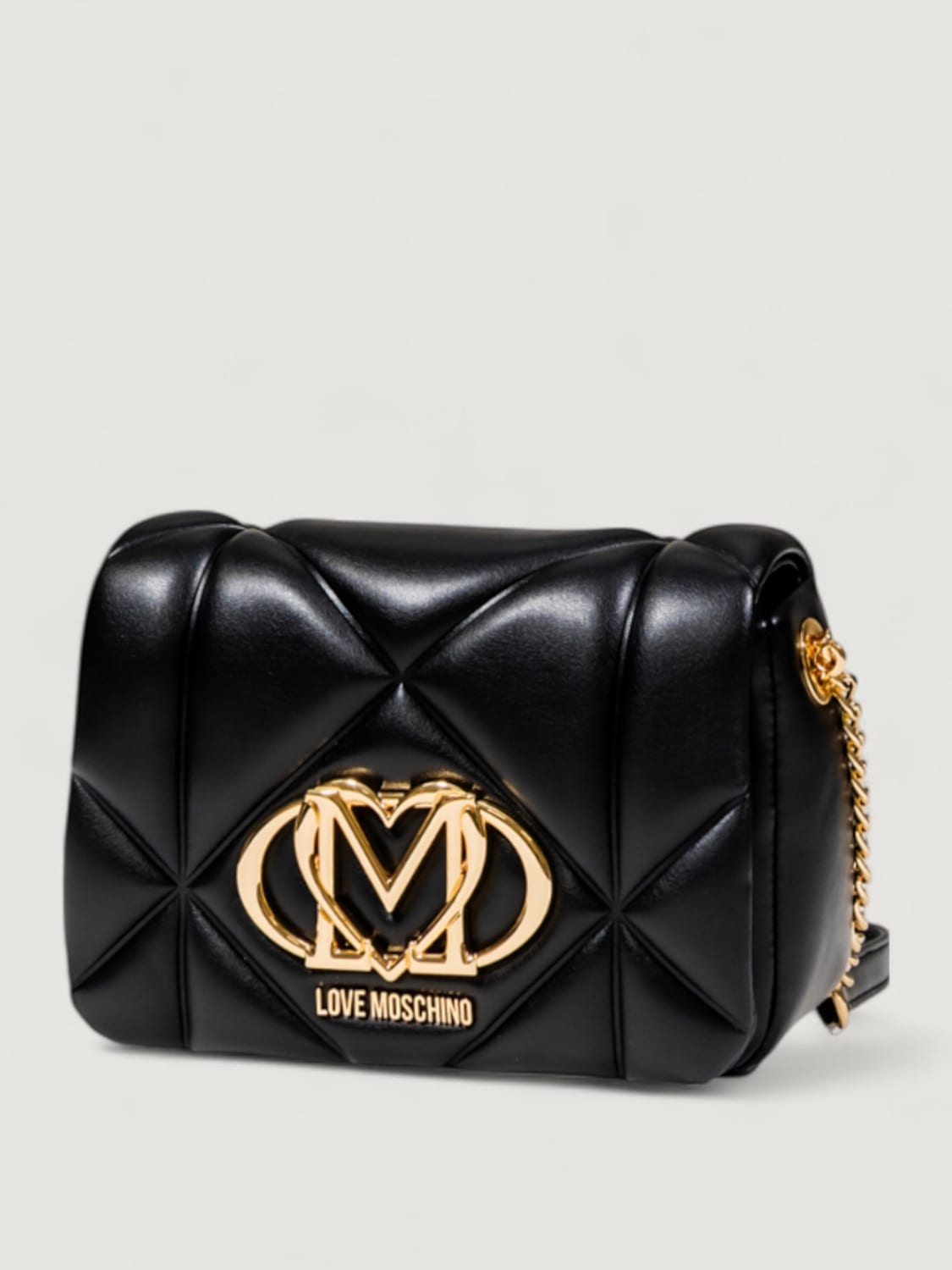 LOVE MOSCHINO MINITASCHE: Minitasche damen Love Moschino, Schwarz - Img 3