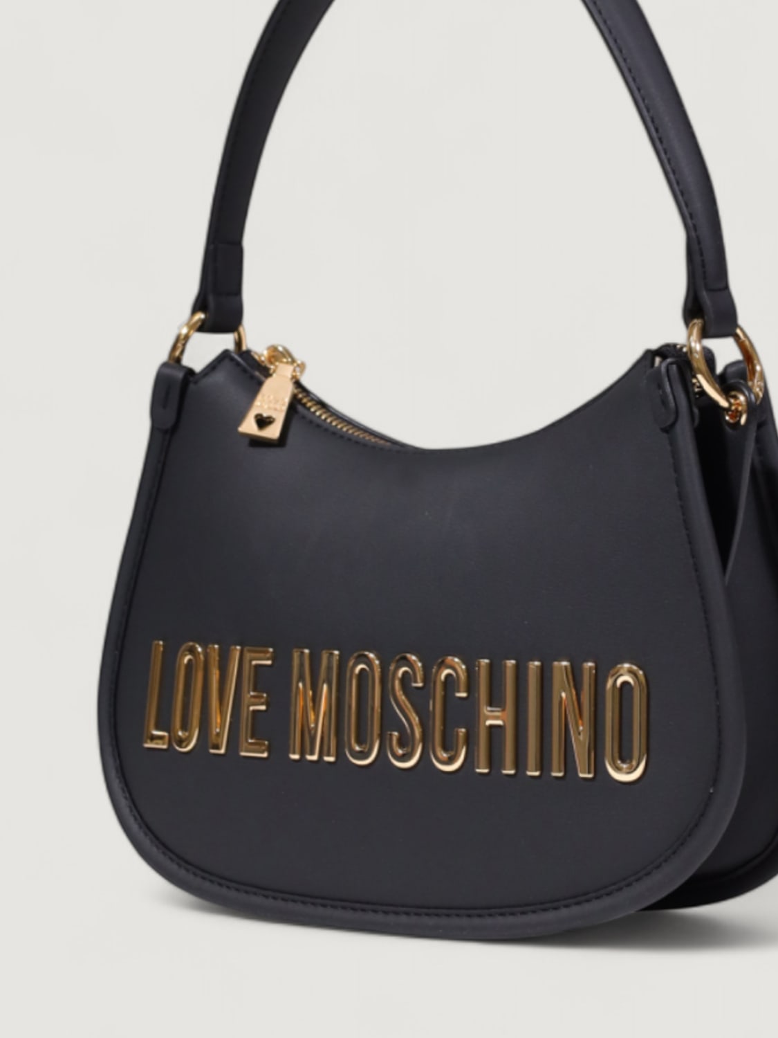 LOVE MOSCHINO SAC PORTÉ ÉPAULE: Sac porté main femme Love Moschino, Noir - Img 3