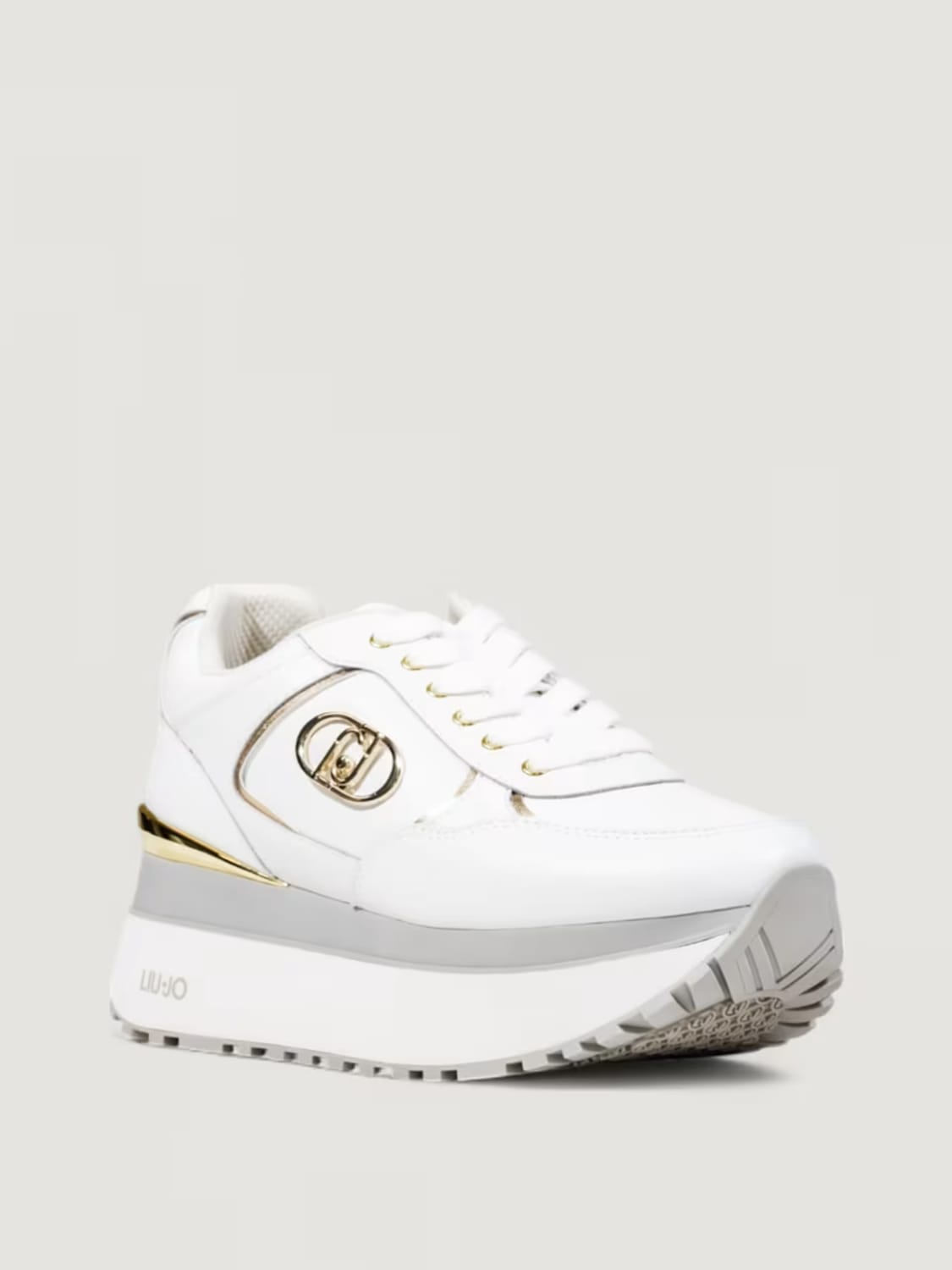 LIU JO SNEAKERS: Sneakers woman Liu Jo, White - Img 2