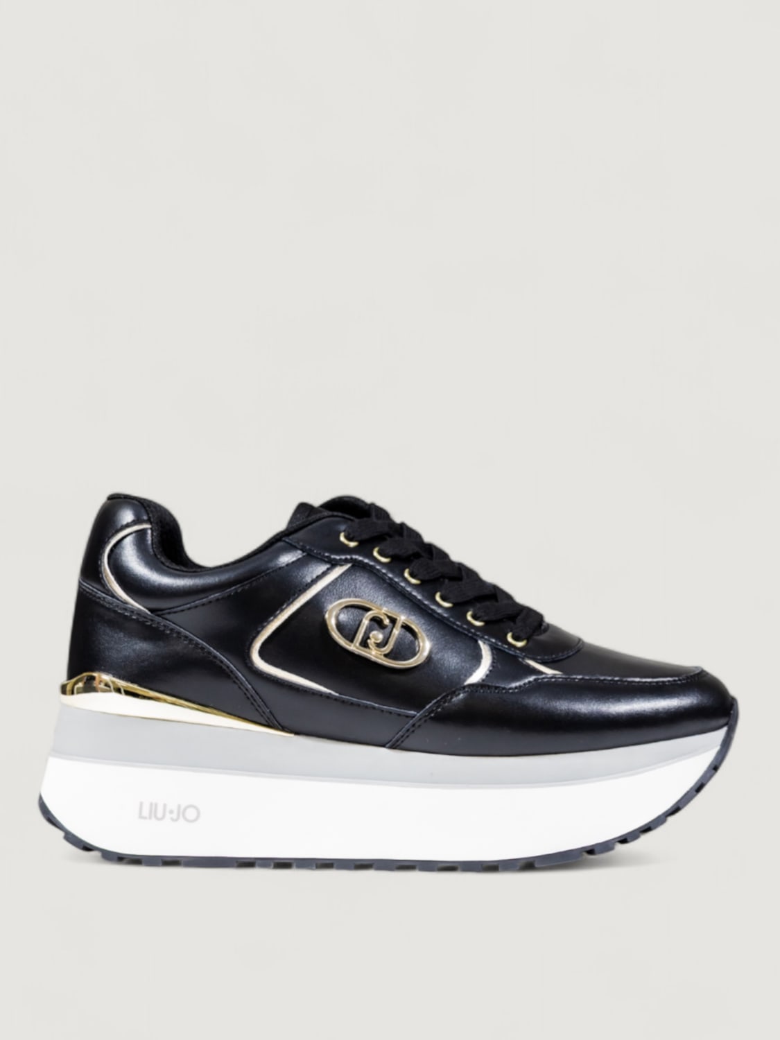 LIU JO SNEAKERS: Sneakers woman Liu Jo, Black - Img 1