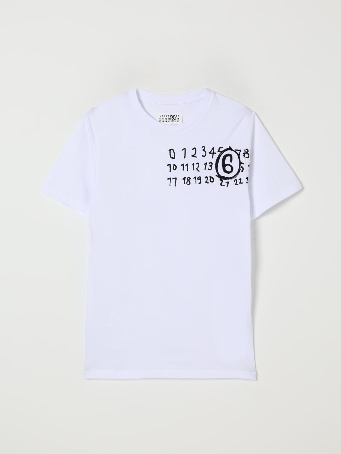 MM6 MAISON MARGIELA CAMISETA: Camiseta niños Mm6 Maison Margiela, Blanco - Img 1