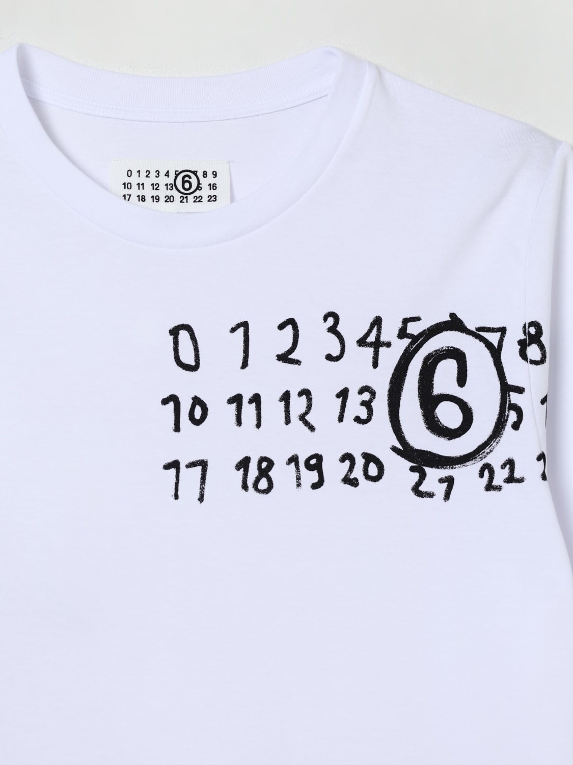 MM6 MAISON MARGIELA CAMISETA: Camiseta niños Mm6 Maison Margiela, Blanco - Img 3