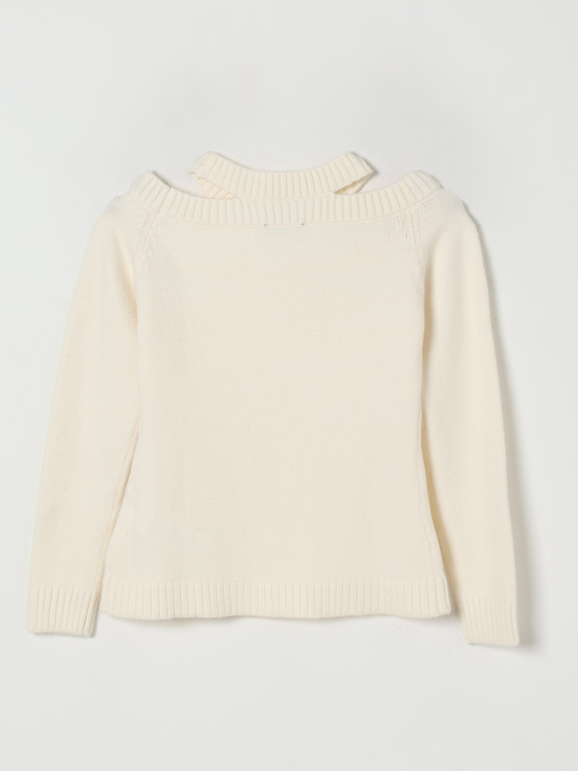 MONNALISA PULL: Pull enfant Monnalisa, Blanc - Img 2