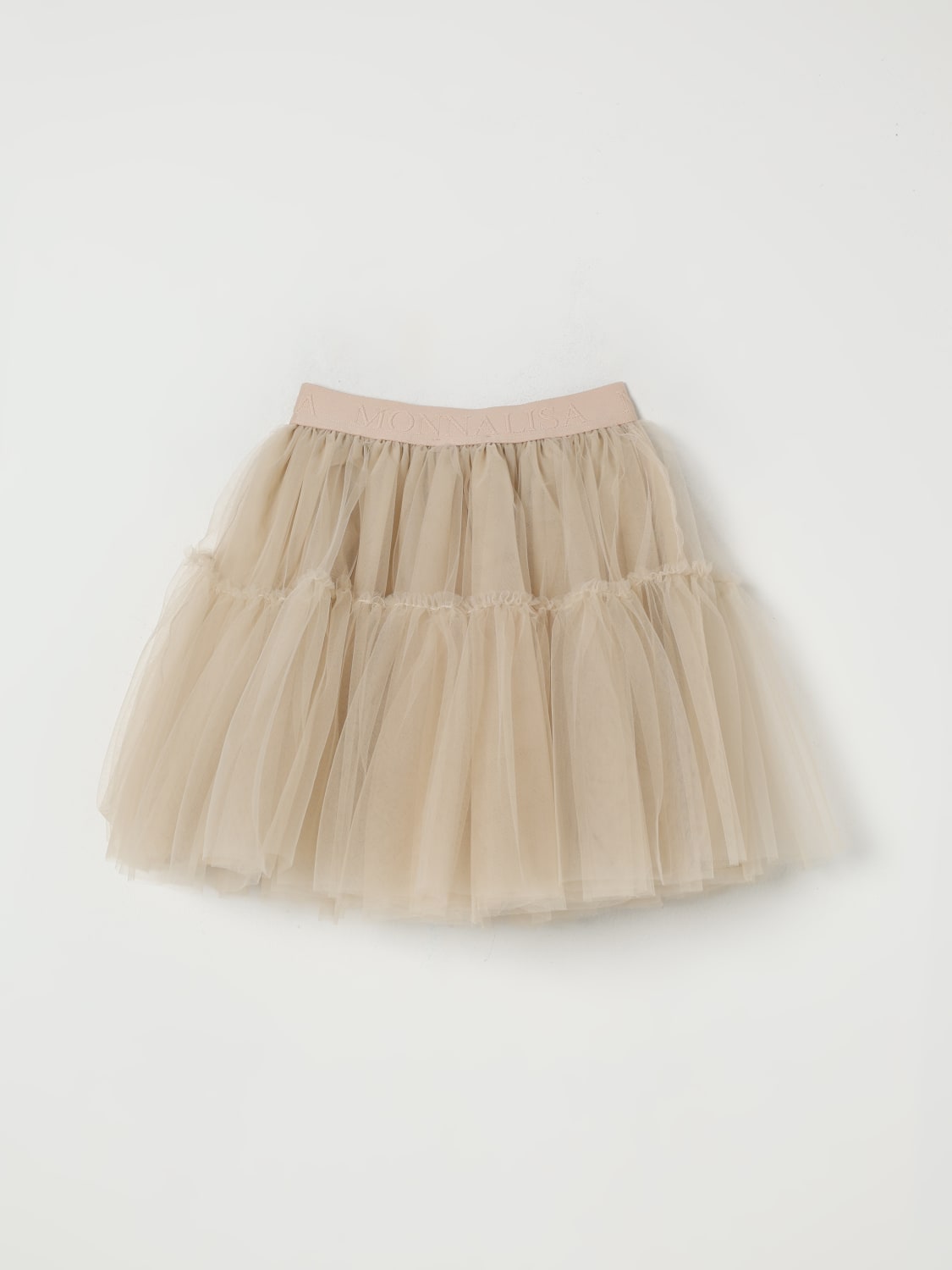 MONNALISA JUPE: Jupe enfant Monnalisa, Beige - Img 2