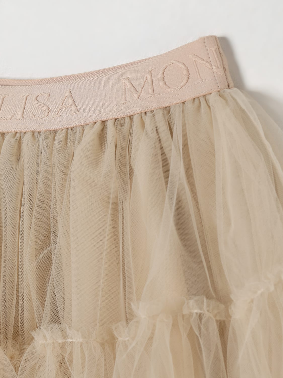 MONNALISA JUPE: Jupe enfant Monnalisa, Beige - Img 3