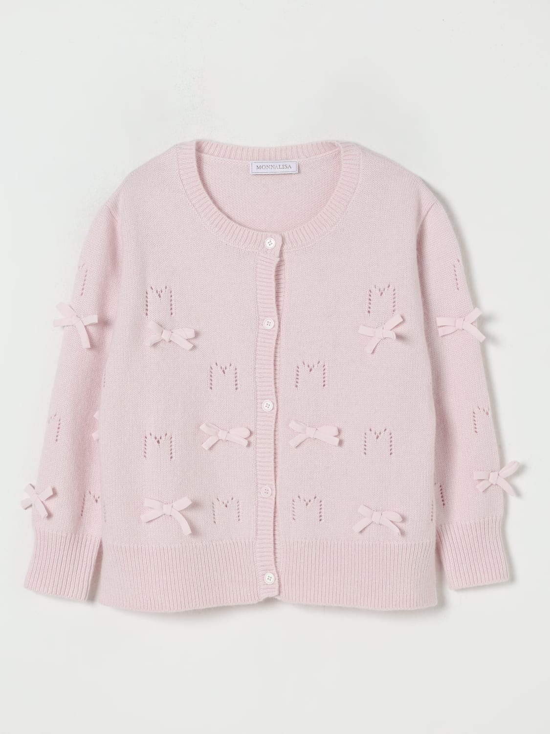 MONNALISA PULLOVER: Pullover kinder Monnalisa, Pink - Img 1