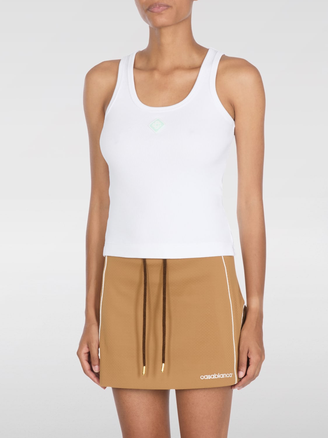 CASABLANCA T-SHIRT: Top damen Casablanca, Weiß - Img 1