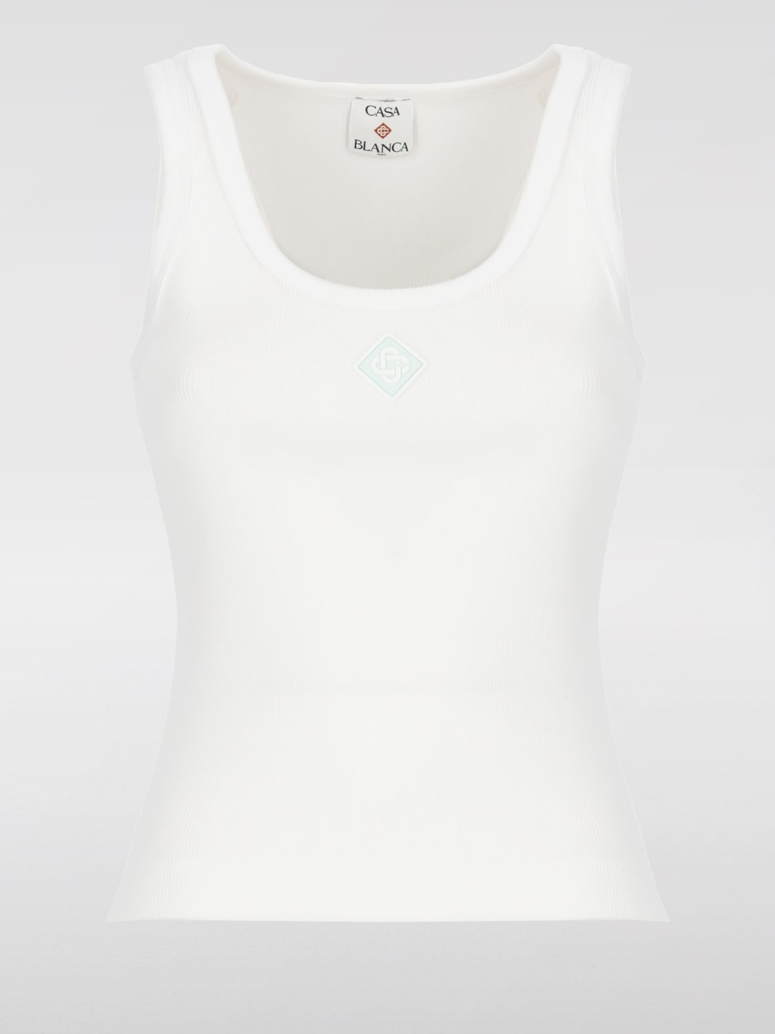 CASABLANCA T-SHIRT: Top damen Casablanca, Weiß - Img 5