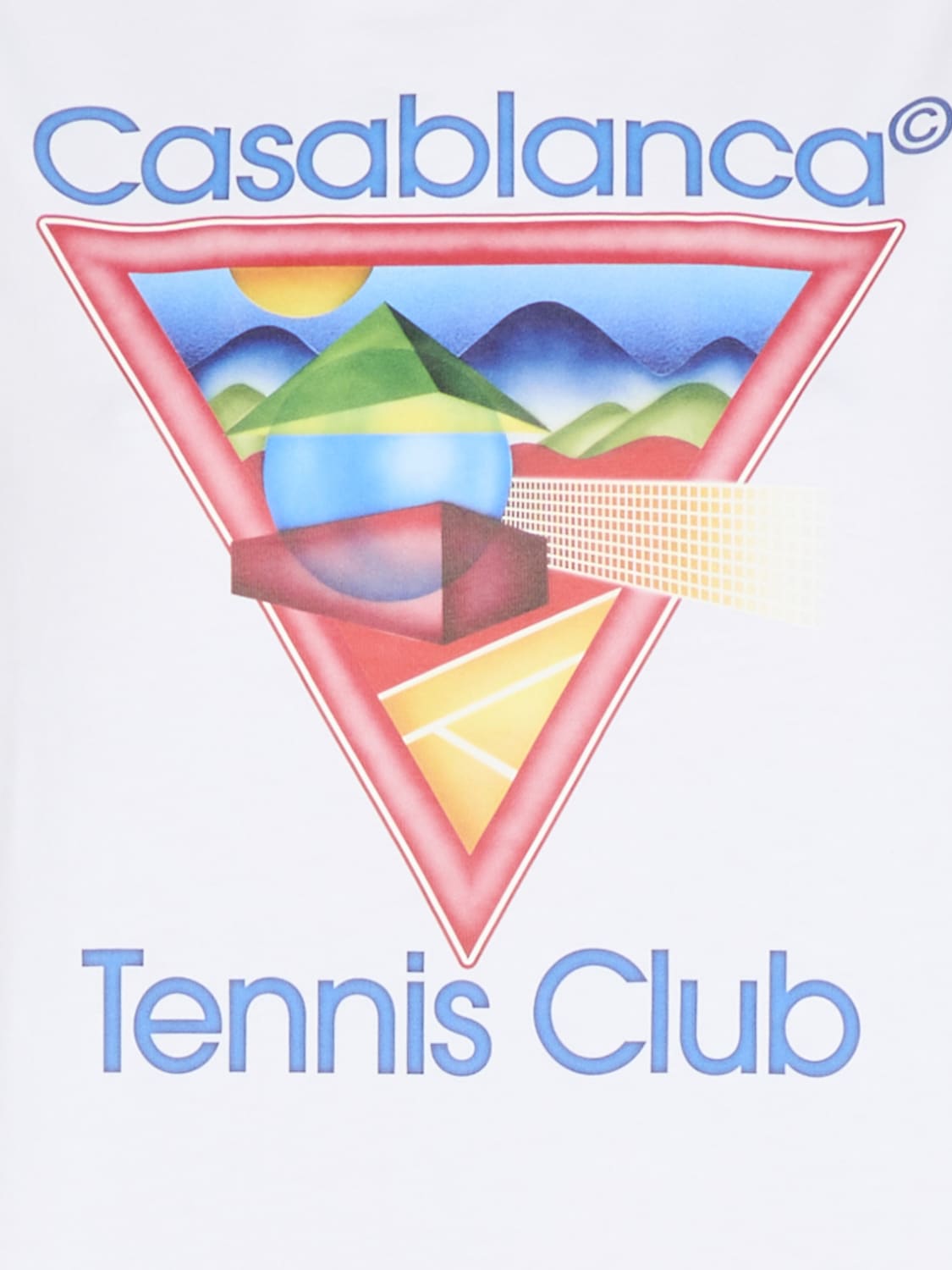 CASABLANCA T-SHIRT: T-shirt woman Casablanca, White - Img 4