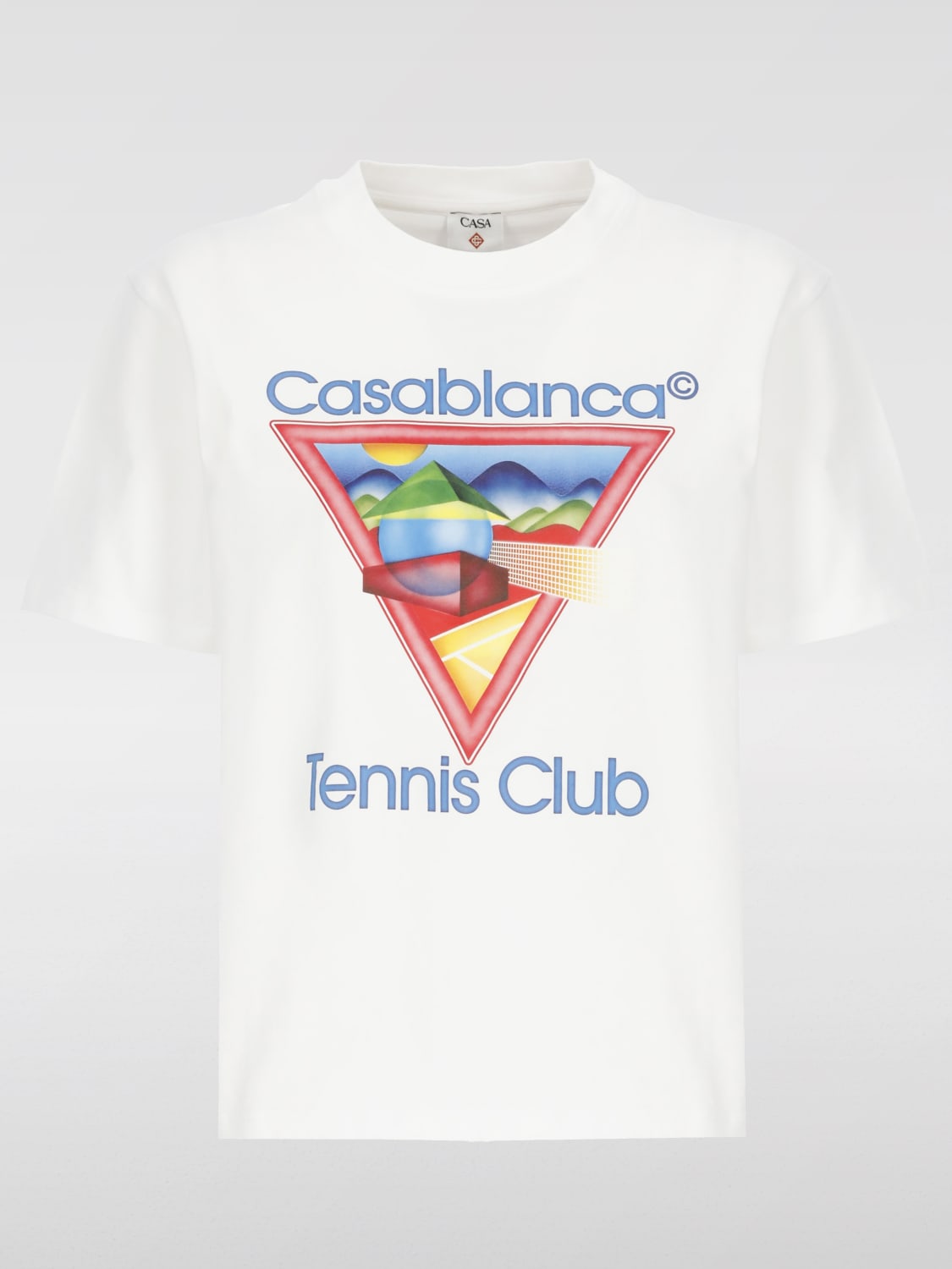 CASABLANCA T-SHIRT: T-shirt woman Casablanca, White - Img 5