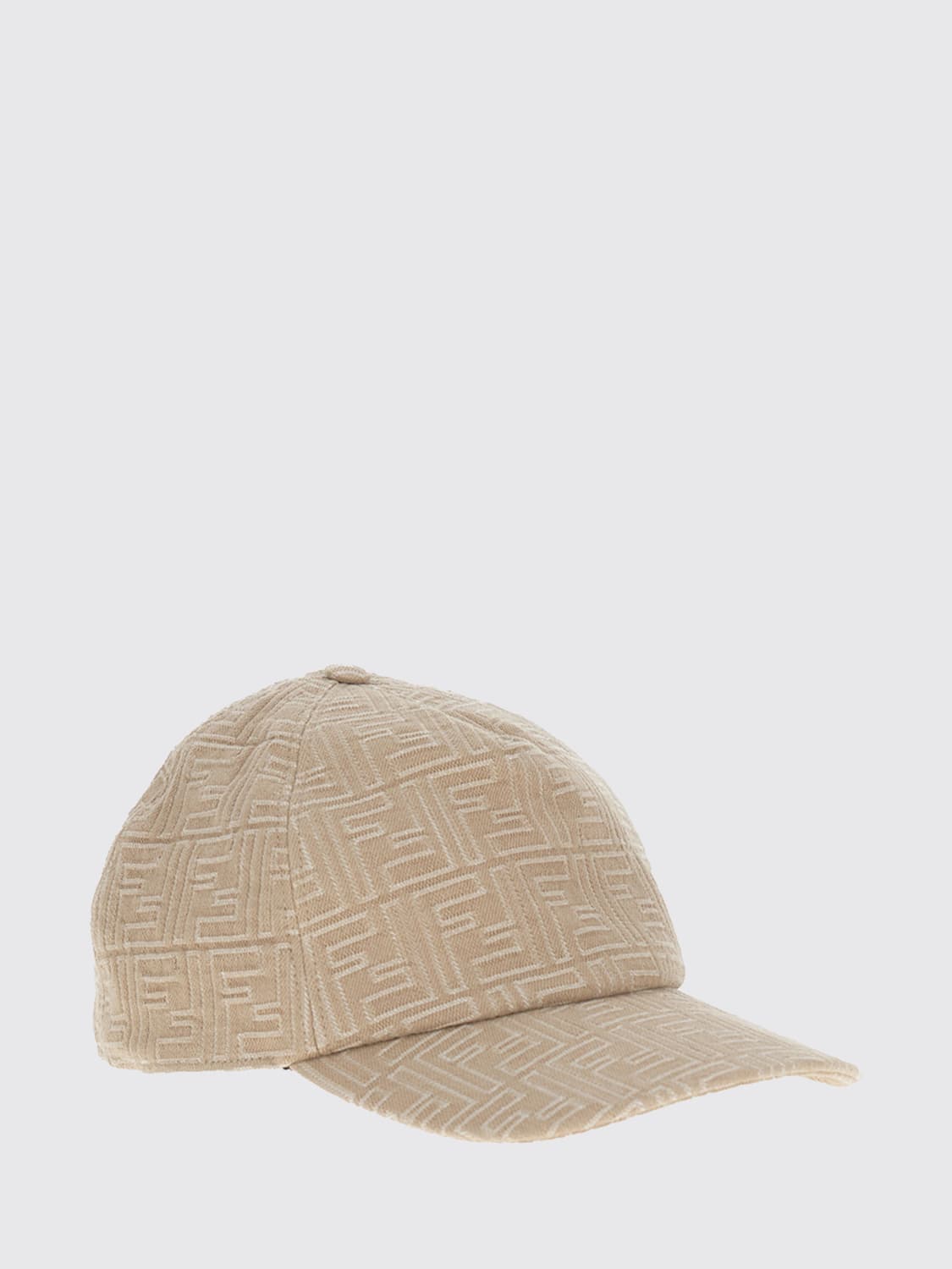 FENDI HAT: Hat men Fendi, Beige - Img 1