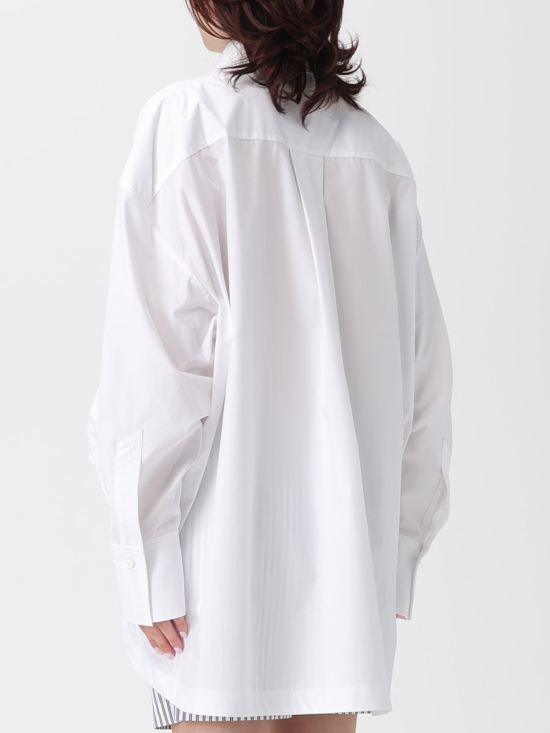 THE ATTICO HEMDBLUSE: Hemdbluse damen The Attico, Weiß - Img 3