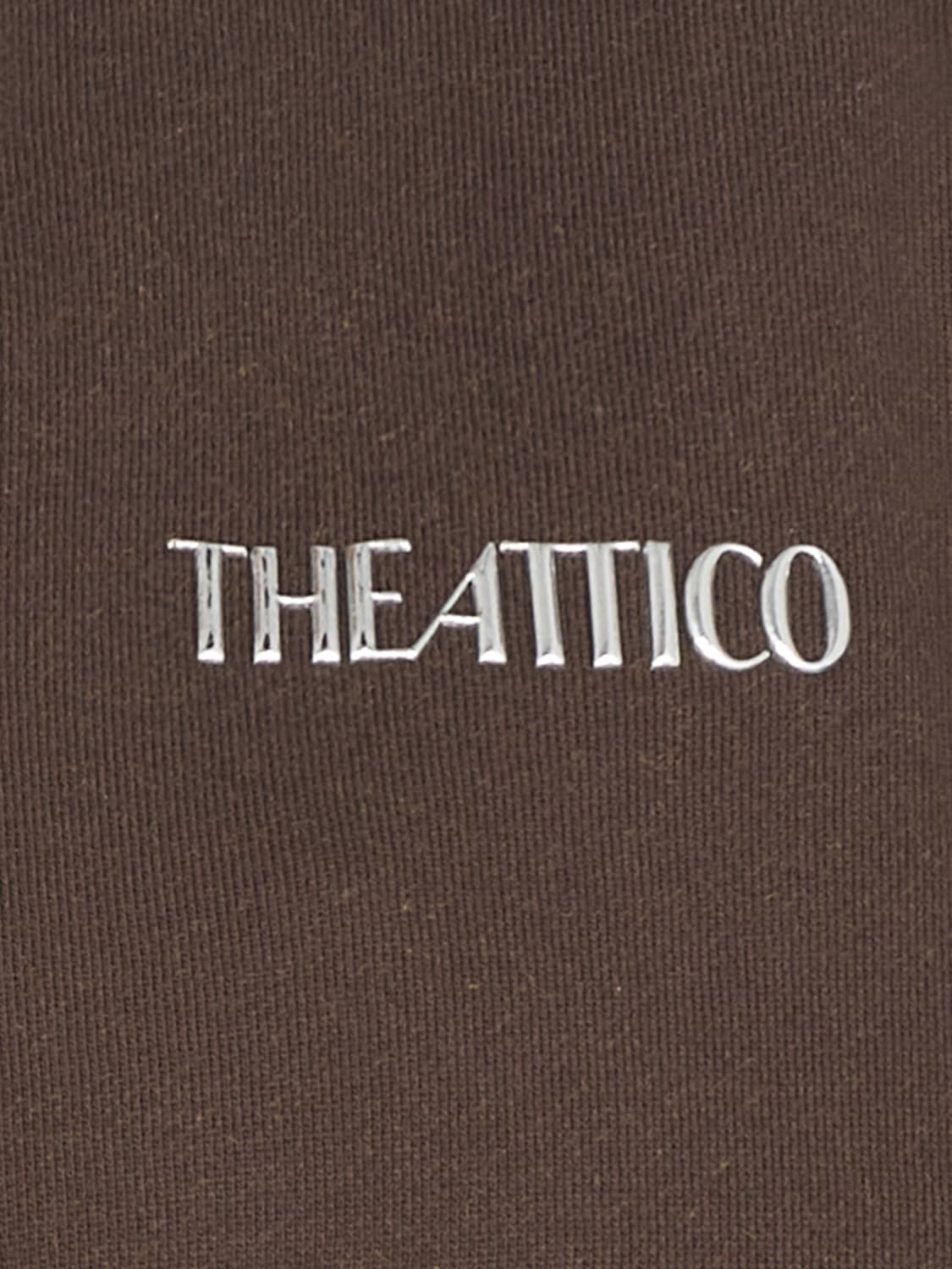 THE ATTICO SWEATSHIRT: Sweater woman The Attico, Brown - Img 4