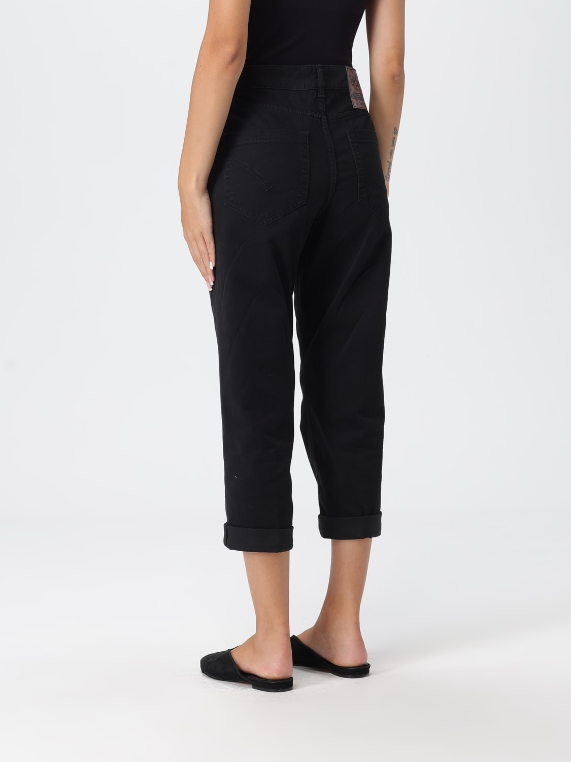 DONDUP HOSE: Hose damen Dondup, Schwarz - Img 2