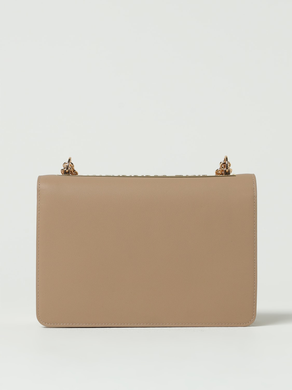 LOVE MOSCHINO BORSA A TRACOLLA: Borsa Love Moschino in pelle sintetica , Beige - Img 1