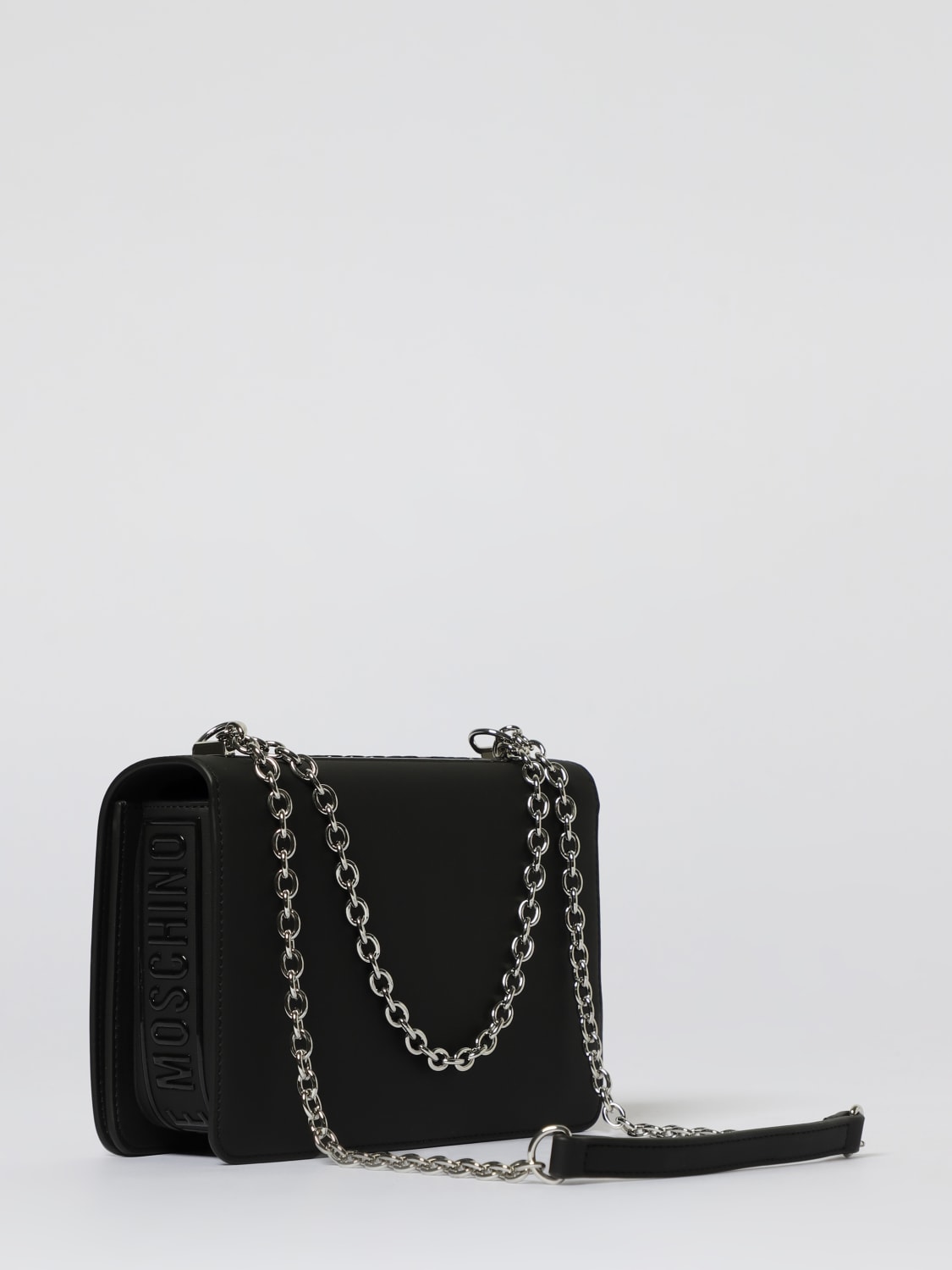 LOVE MOSCHINO BANDOLERA: Bolso de mano mujer Love Moschino, Negro 1 - Img 2