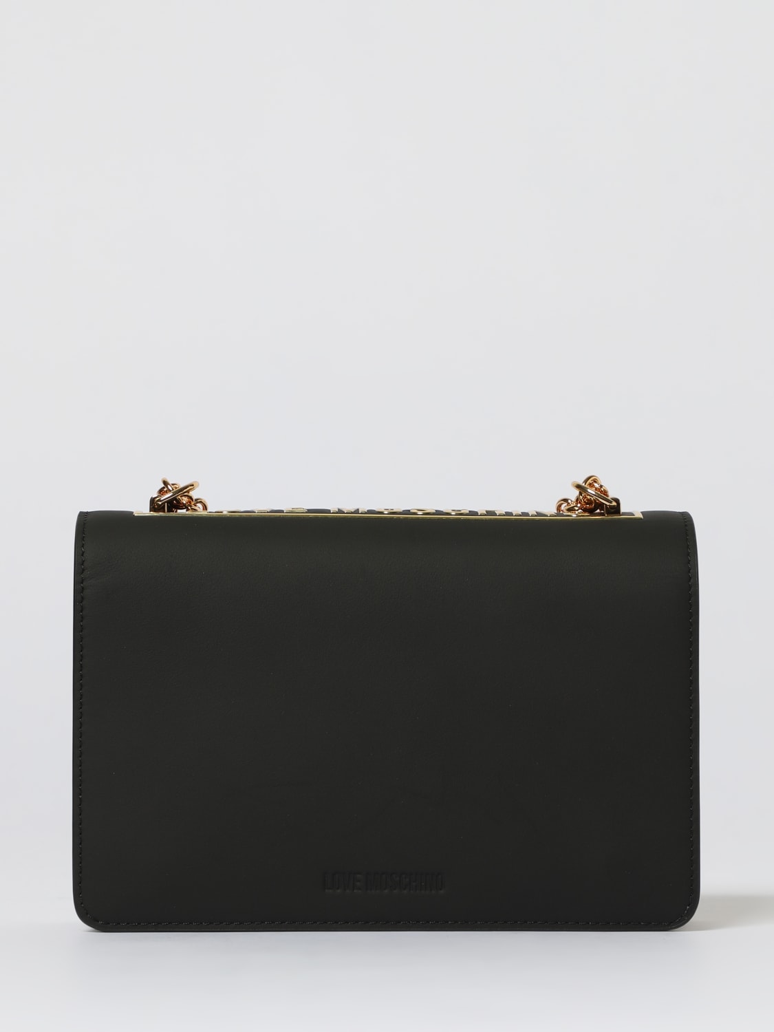 LOVE MOSCHINO BORSA A TRACOLLA: Borsa Love Moschino in pelle sintetica , Nero 2 - Img 1