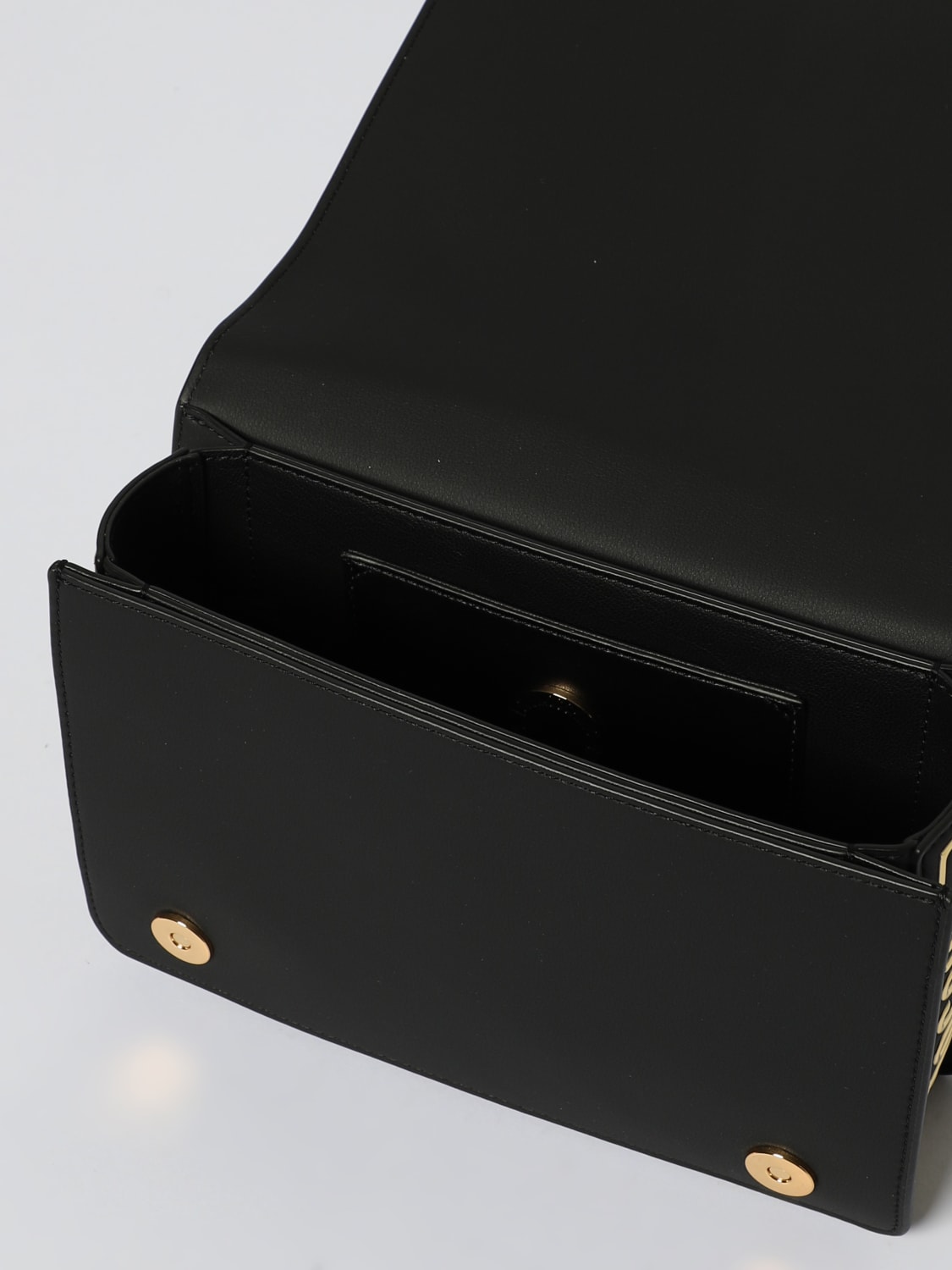 LOVE MOSCHINO BORSA A TRACOLLA: Borsa Love Moschino in pelle sintetica , Nero 2 - Img 3