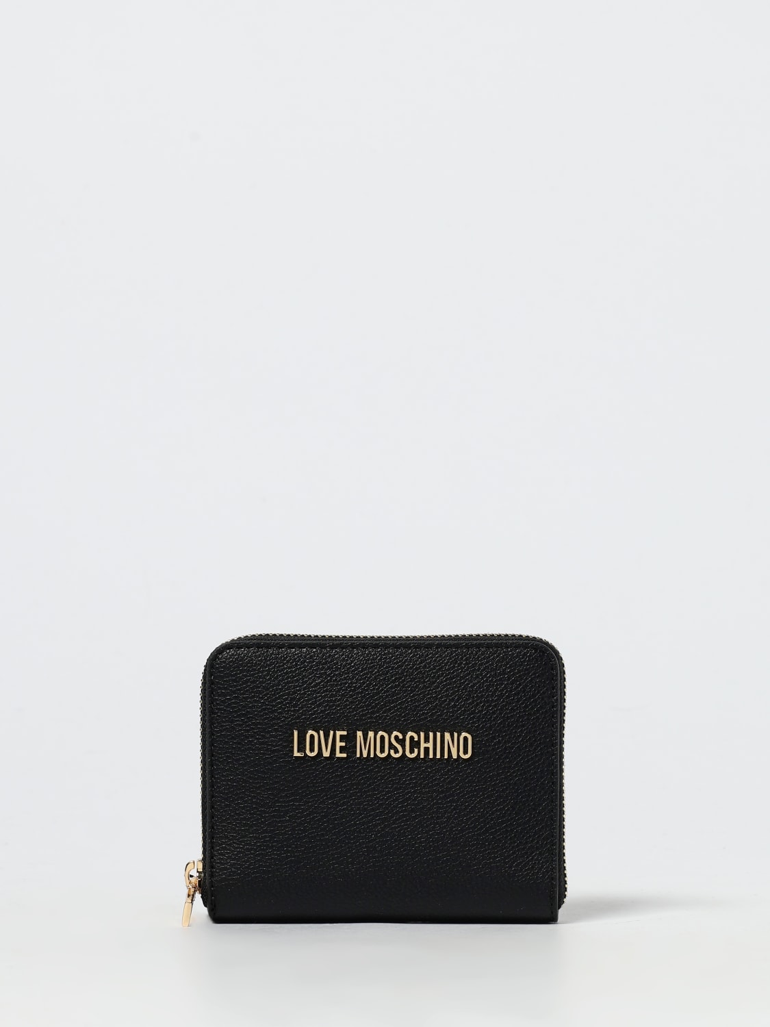LOVE MOSCHINO WALLET: Wallet woman Love Moschino, Black 1 - Img 1