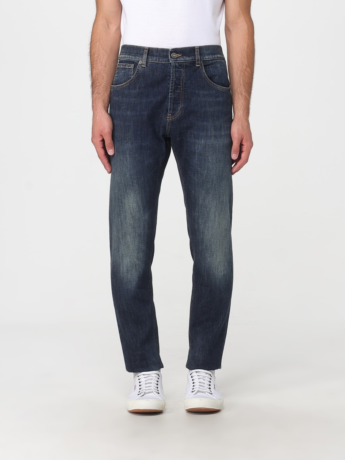 DONDUP JEANS: Jeans men Dondup, Blue - Img 1