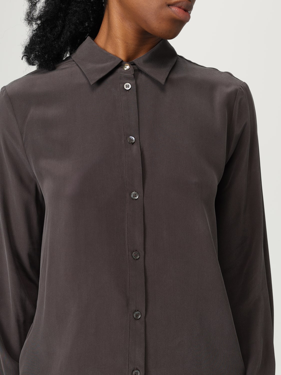 PINKO CHEMISE: Chemise femme Pinko, Marron - Img 5