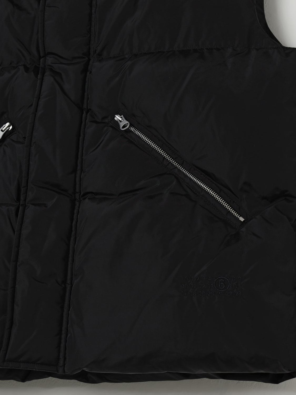 MM6 MAISON MARGIELA CHALECO: Abrigo niños Mm6 Maison Margiela, Negro - Img 3