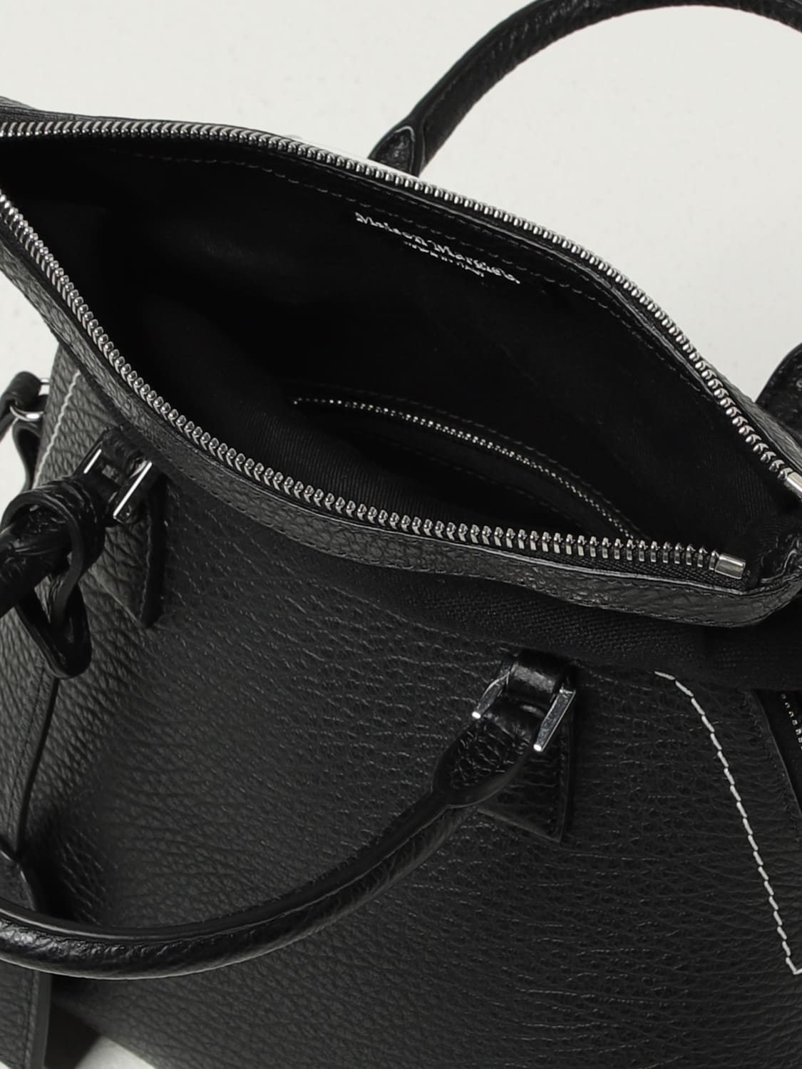 MAISON MARGIELA BOLSO DE MANO: Bolso de mano mujer Maison Margiela, Negro - Img 5
