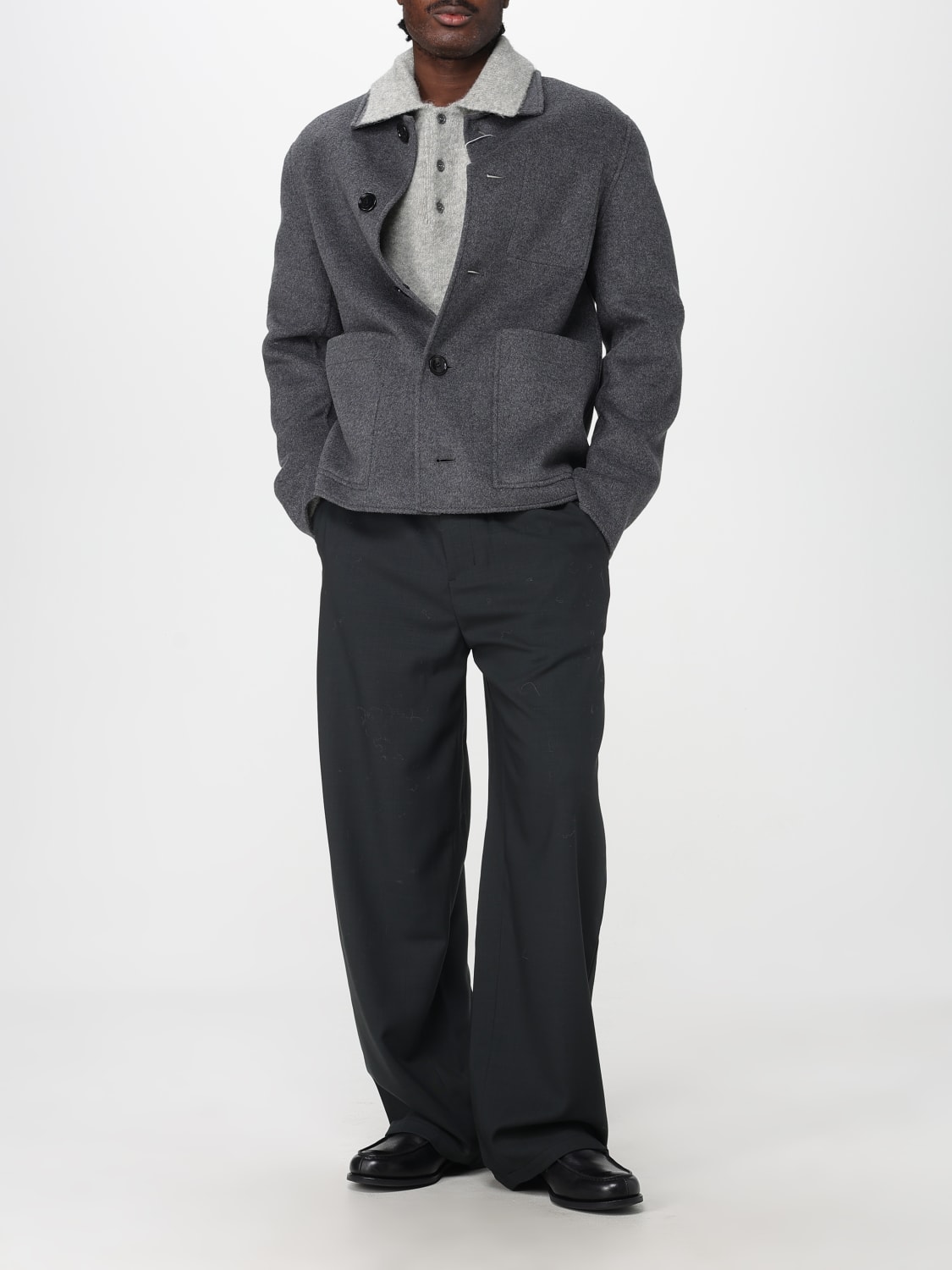 AMI PARIS JACKET: Jacket men Ami Paris, Grey - Img 2