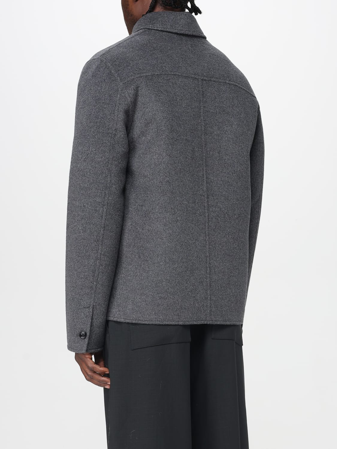 AMI PARIS JACKET: Jacket men Ami Paris, Grey - Img 3