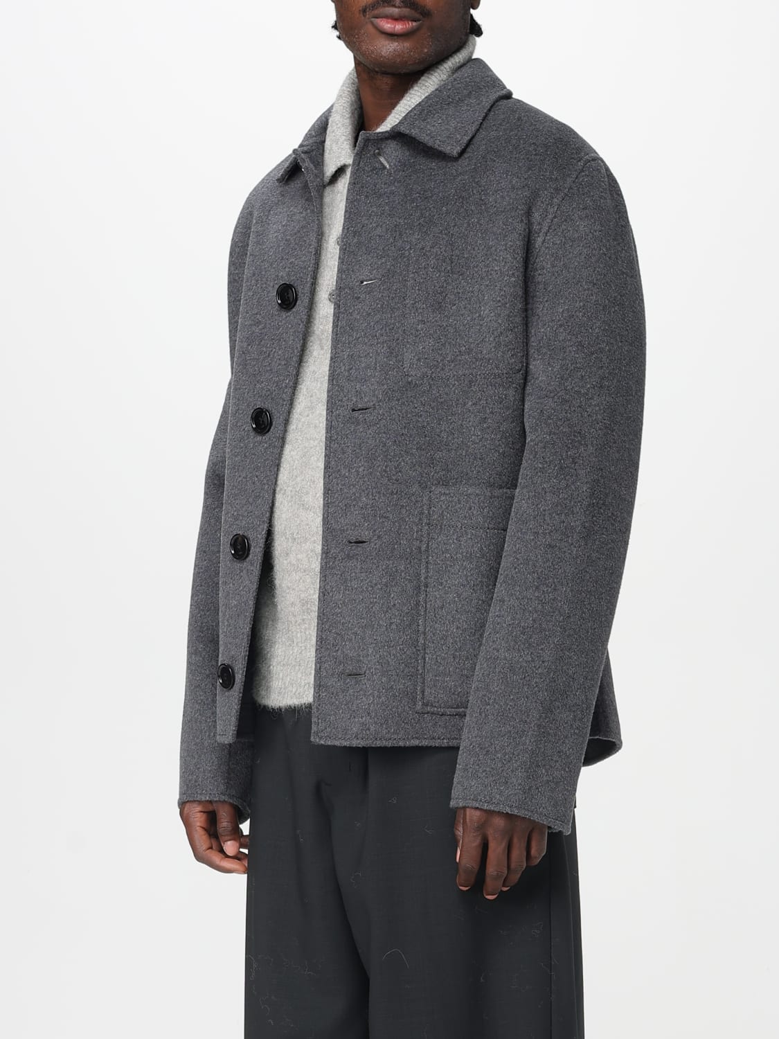 AMI PARIS JACKET: Jacket men Ami Paris, Grey - Img 4