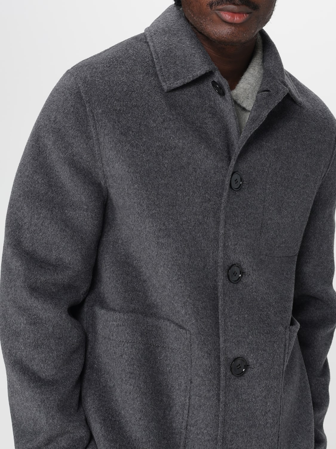 AMI PARIS JACKET: Jacket men Ami Paris, Grey - Img 5