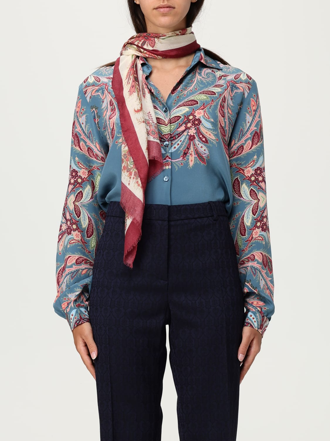 ETRO BUFANDA: Bufanda mujer Etro, Fantasía - Img 2