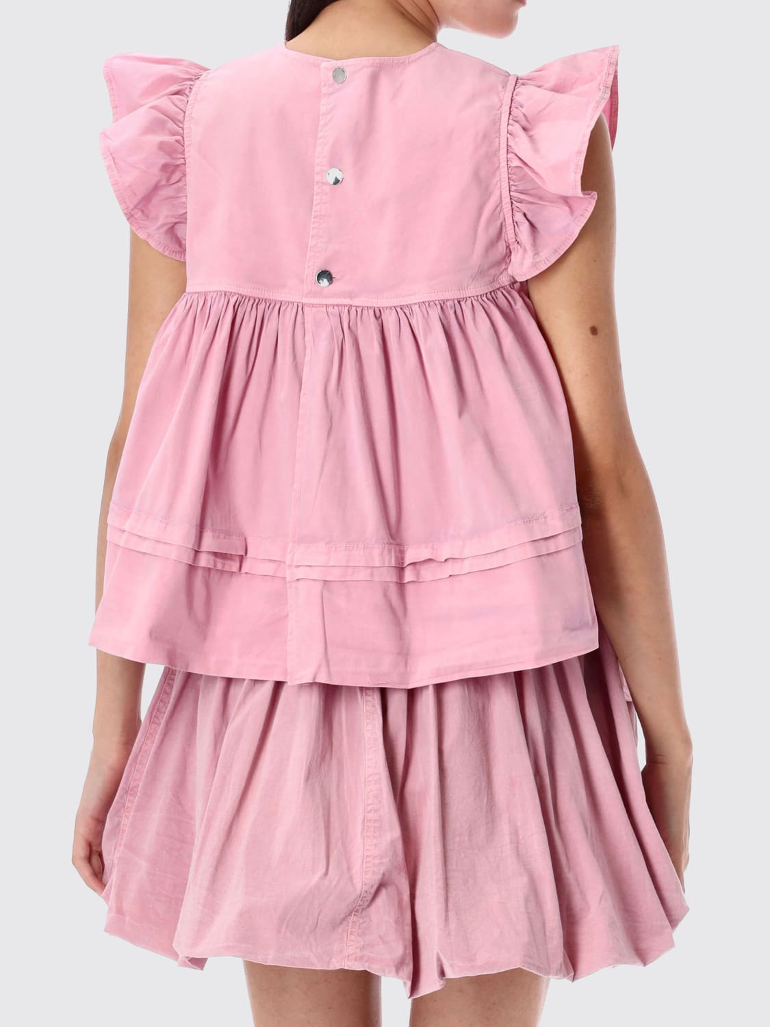 GANNI TOP: Top femme Ganni, Violet - Img 2