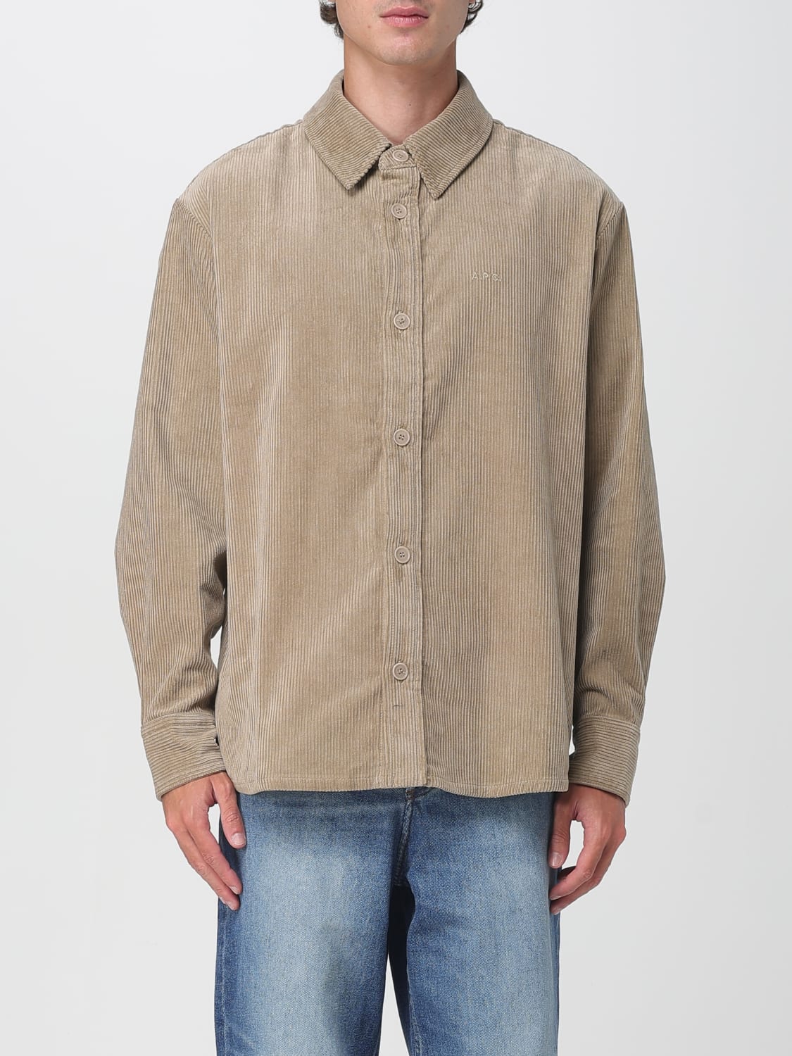 A.P.C. JACKET: Jacket men A.P.C., Beige - Img 1