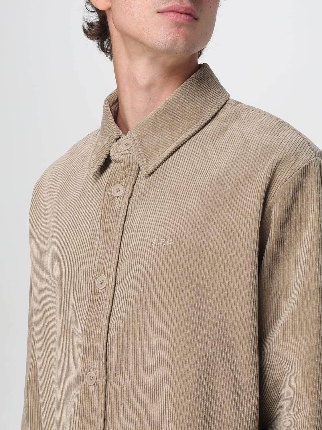 A.P.C. JACKET: Jacket men A.P.C., Beige - Img 3
