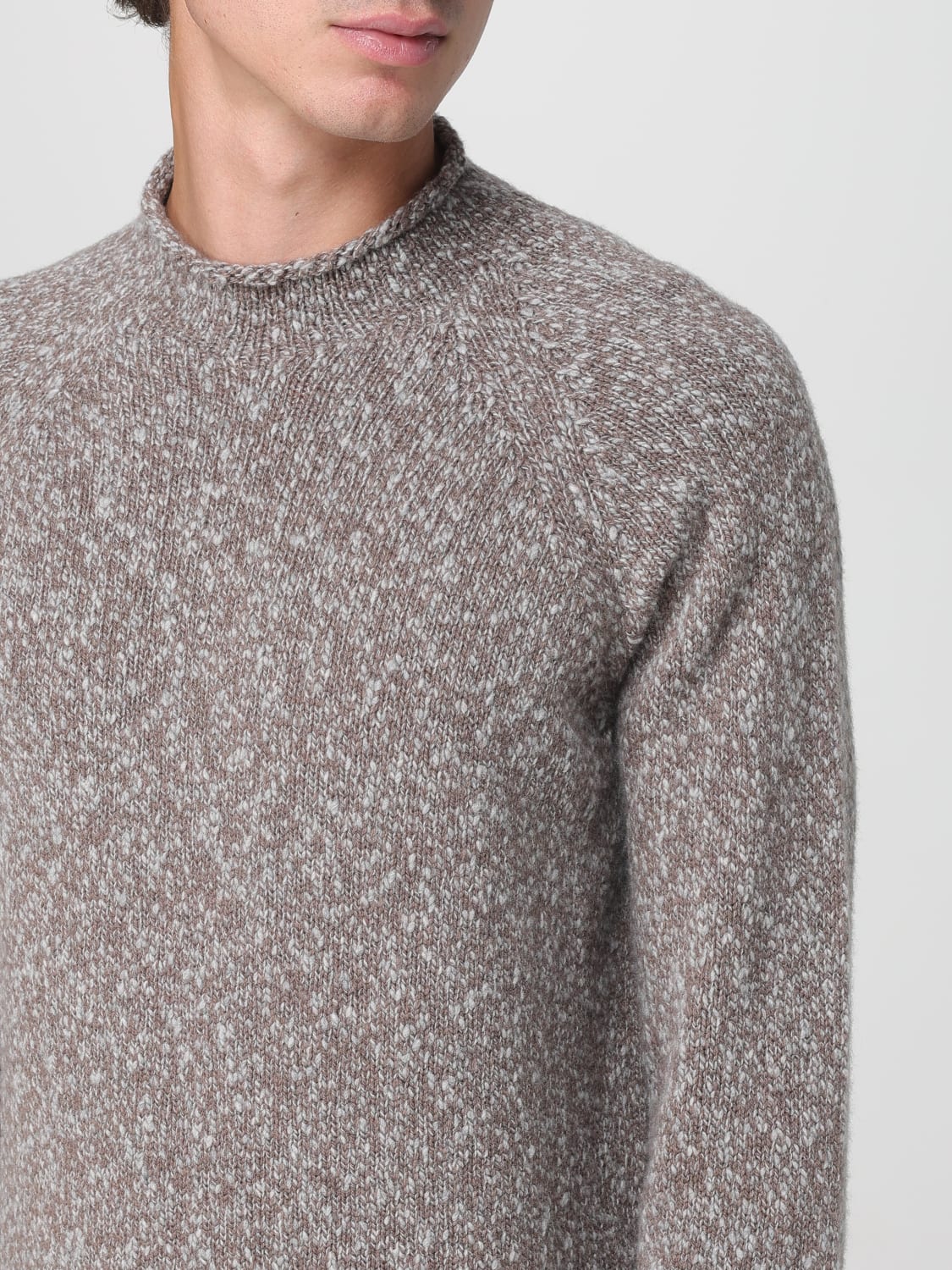 DRUMOHR PULLOVER: Pullover herren Drumohr, Taubengrau - Img 3