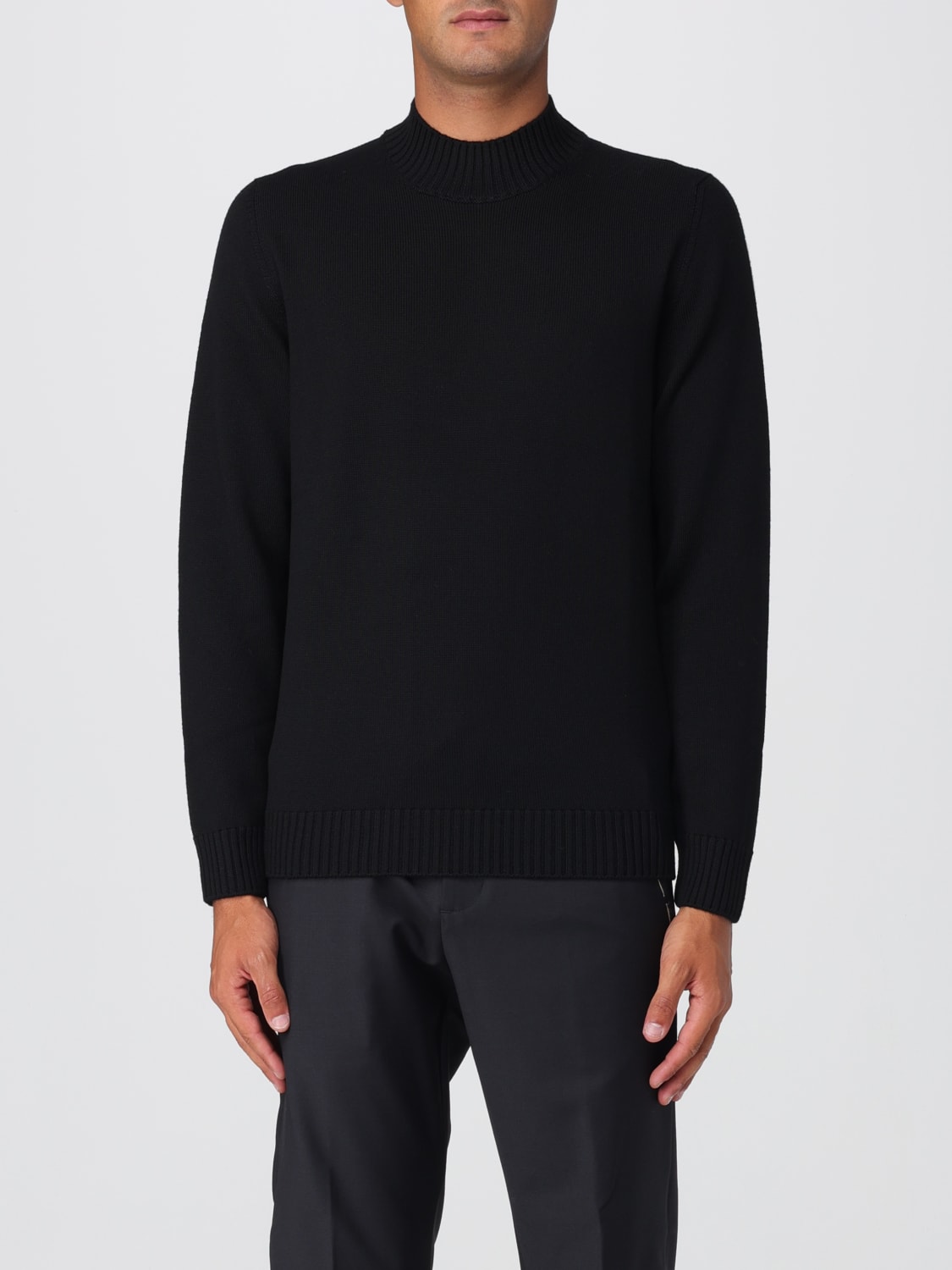 DRUMOHR PULLOVER: Pullover herren Drumohr, Schwarz - Img 1