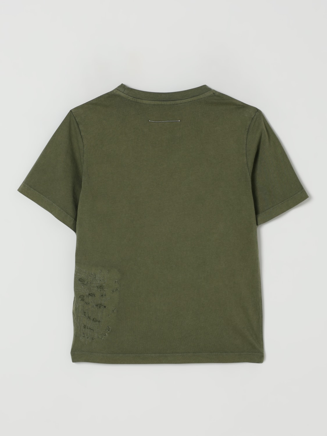 MM6 MAISON MARGIELA T-SHIRT: T-shirt enfant Mm6 Maison Margiela, Vert - Img 2